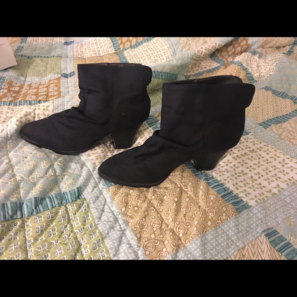 Black booties